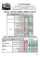 G12 Horaires 2025- 2026