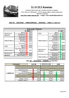 D6 Horaires 2025 – 2026