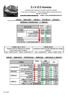 B2 Horaires 2026-2027