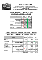 C11 Horaires 2026 – 2027