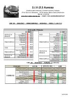 D6 Horaires 2026 – 2027