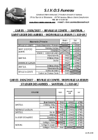 E5 Horaires 2026 – 2027